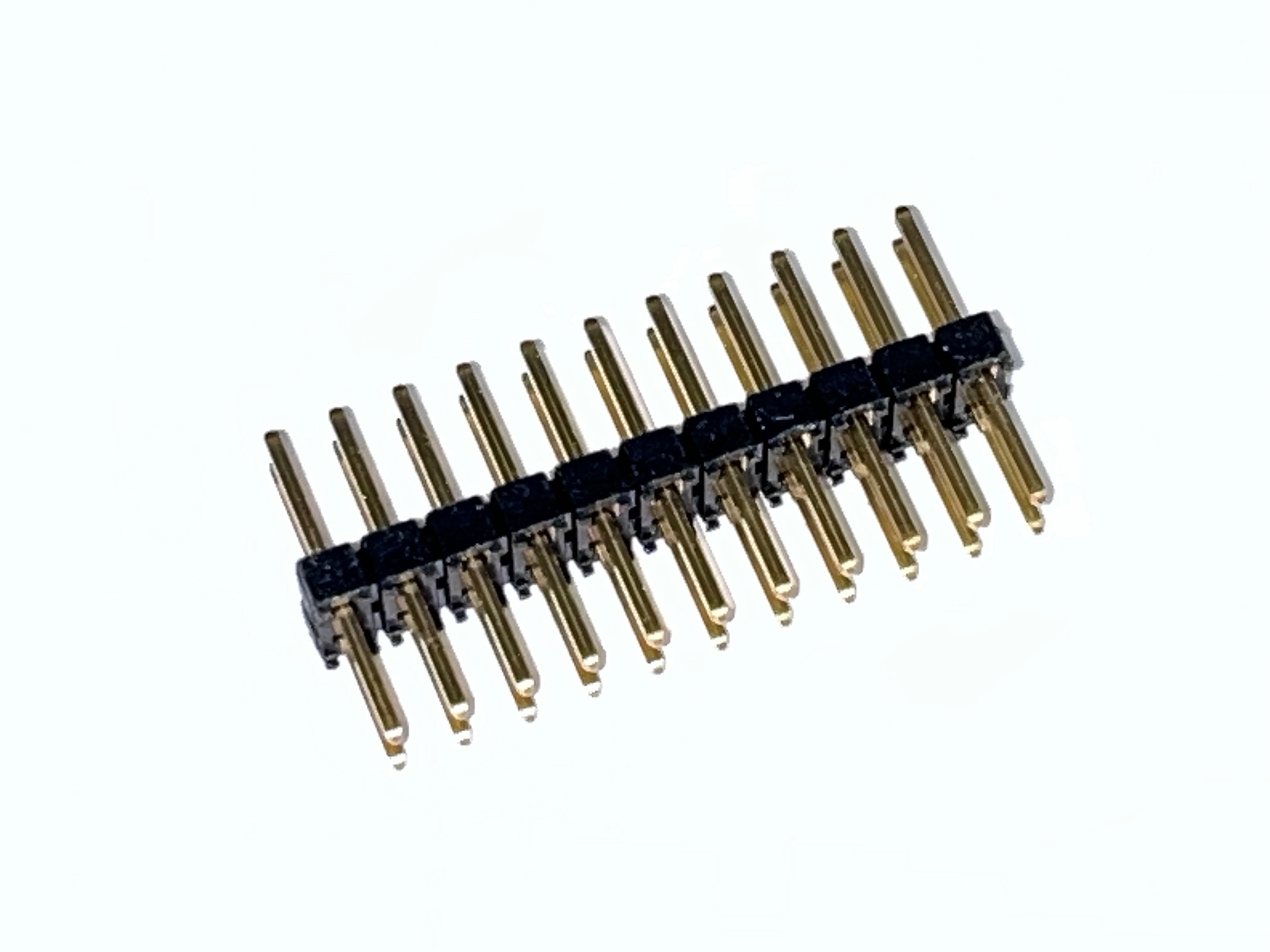 TSW-111-08-G-D - Stiftleiste 2,54mm 2×11-pol. 2-reihig vergoldet - THT