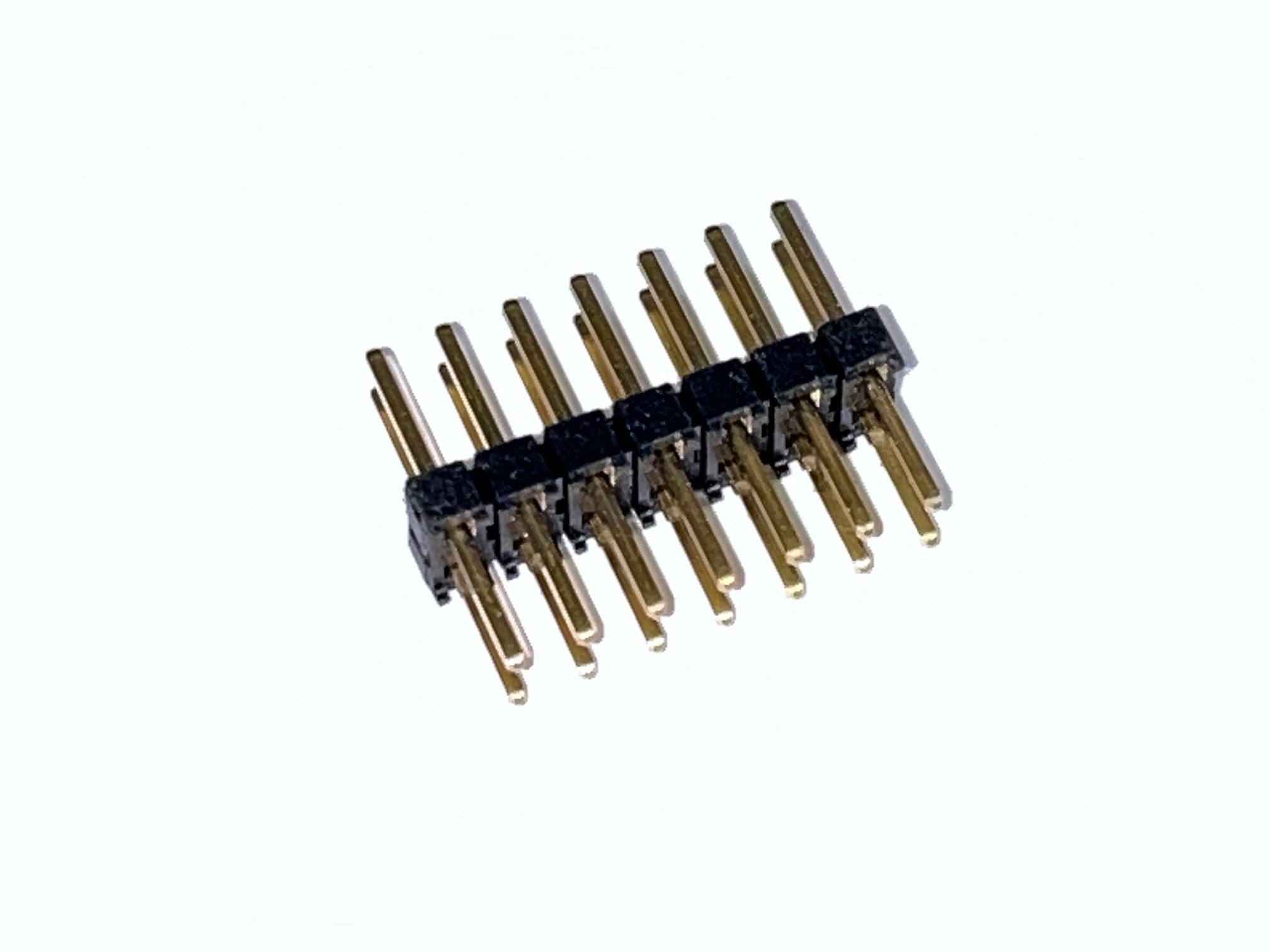 TSW-107-08-G-D - Stiftleiste 2,54mm 2×7-pol. 2-reihig vergoldet - THT