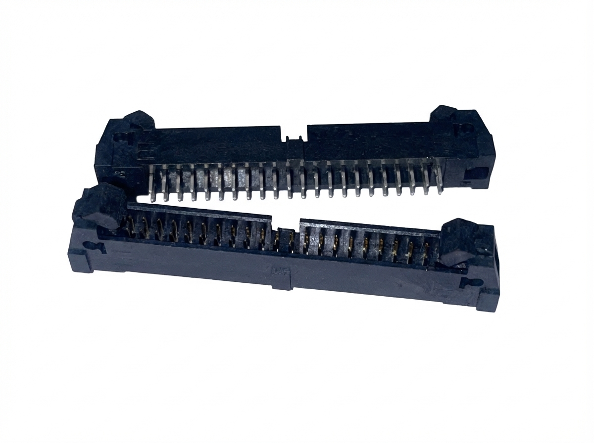 EHT-122-01-L-D - IDC Wannenstecker 2,00mm 44-polig 2-reihig mit Auswurfhebel - THT