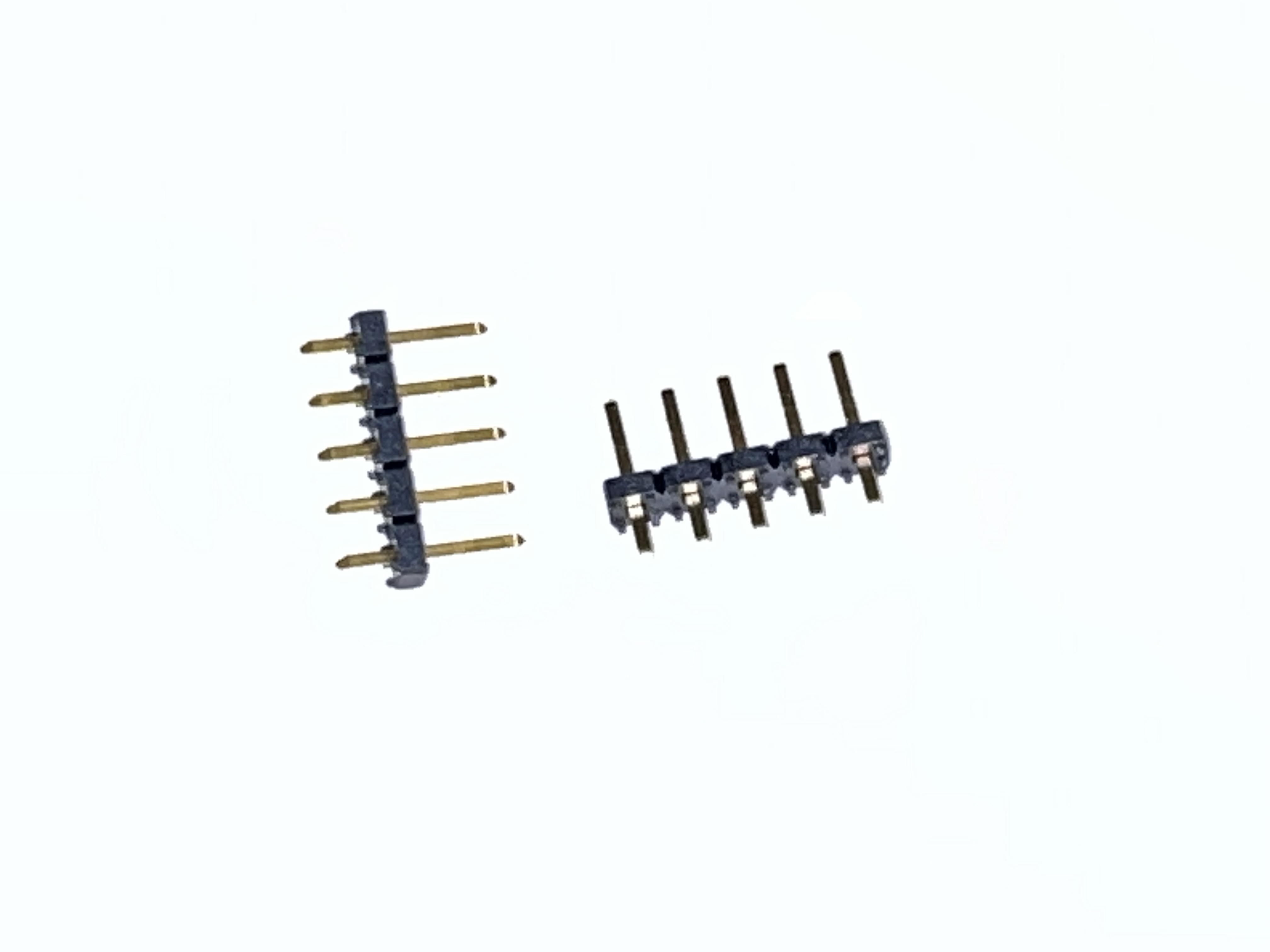 MTLW-105-05-G-S-170 - Low Profile Terminal Strip 2,54mm 5-pol. vergoldet - THT