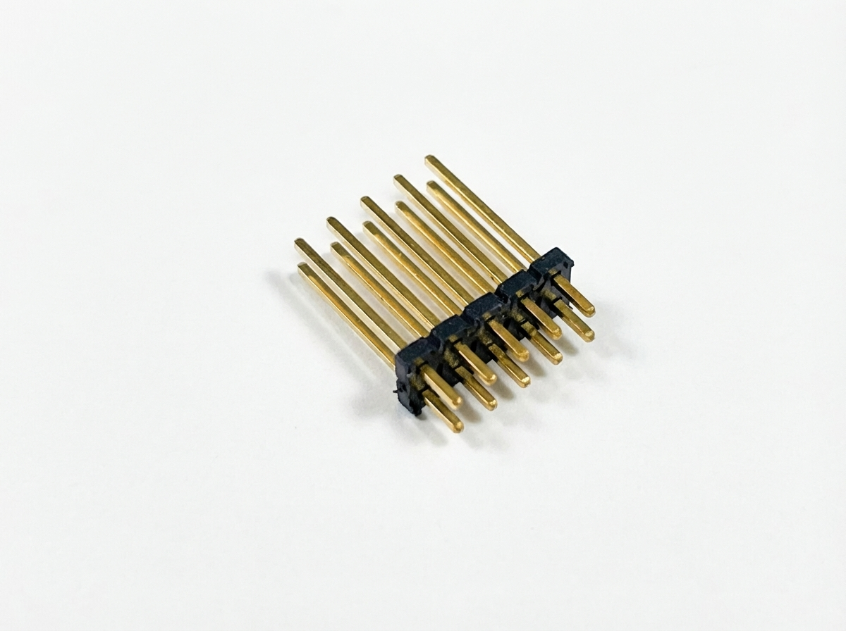 MTLW-105-22-G-D-444 - Stiftleiste 2,54mm 5+5-polig Low Profile THT Vergoldet