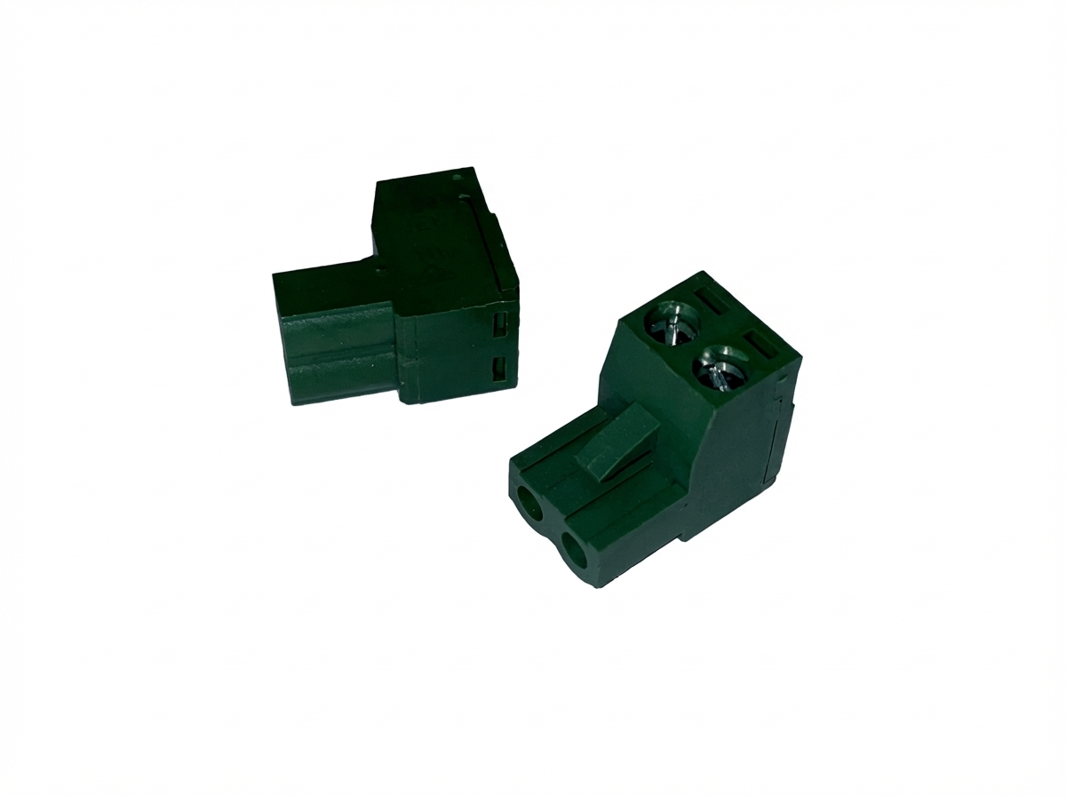 MC100-50802 - Schraubklemme steckbar 2-pol Raster 5,08mm - steckbare Schraubklemme