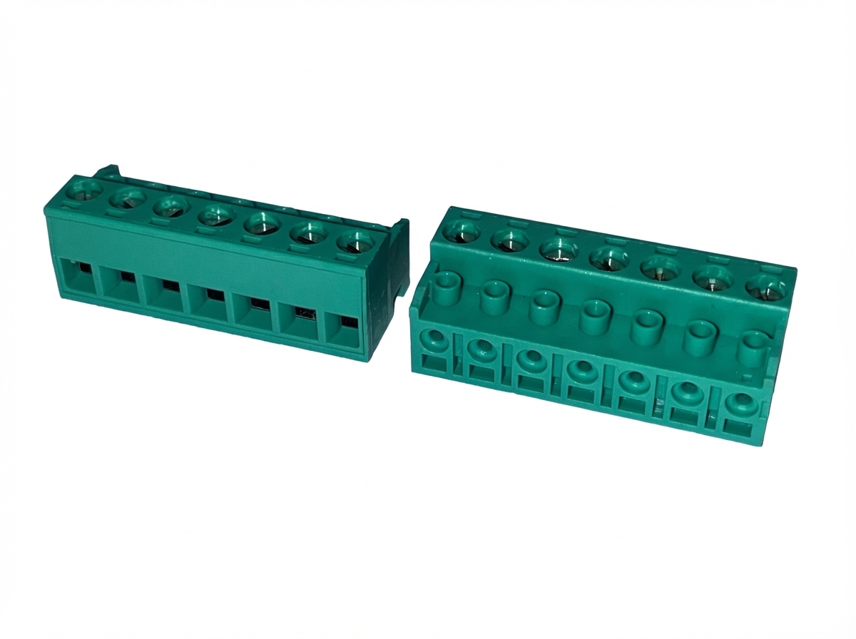 CSF070M1 - Pluggable Schraubklemme Female Gerade 7-pol 5mm - THT
