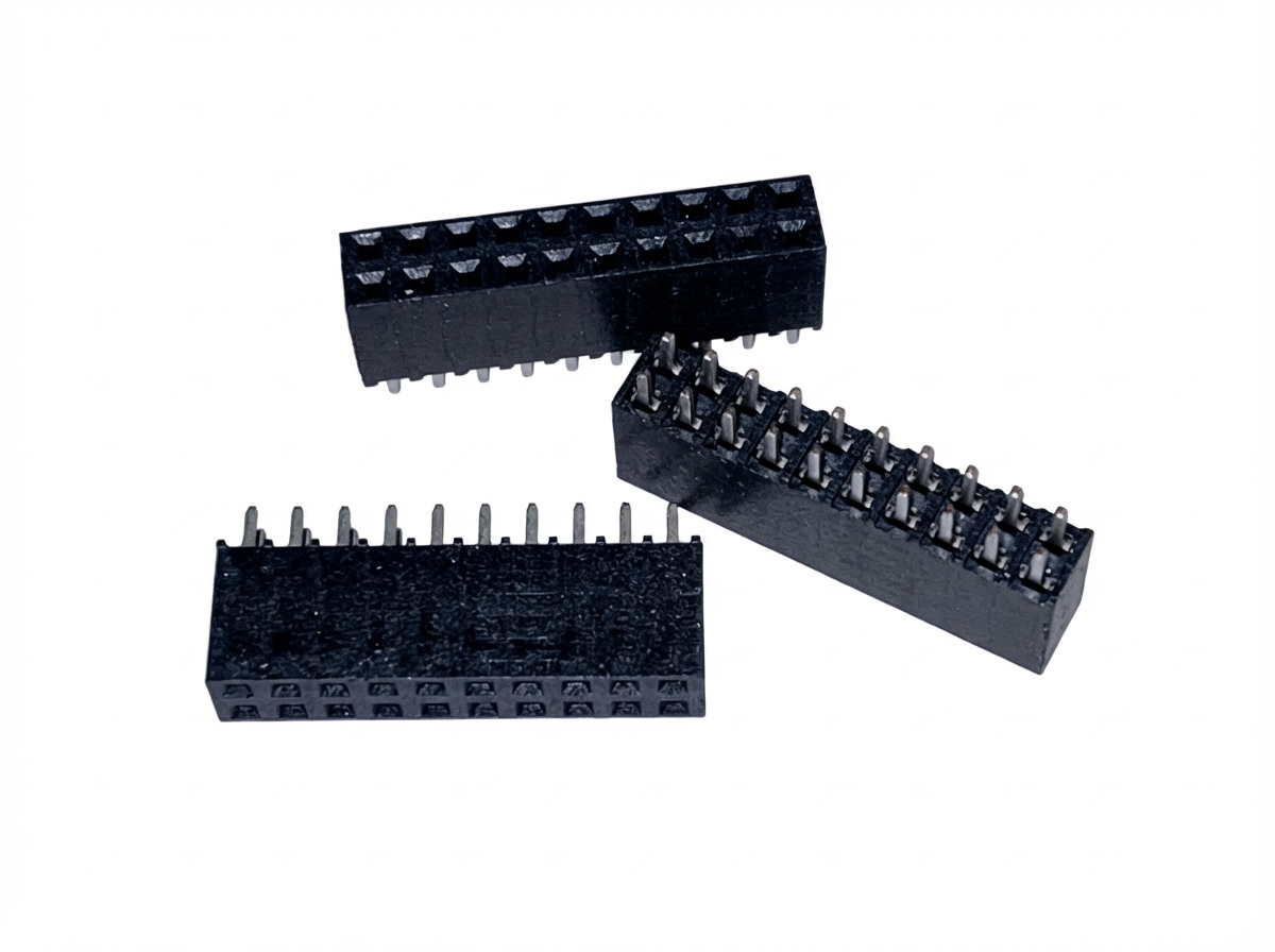 SSW-110-01-L-D - Tiger Buy Socket Strip 10-pol. - THT