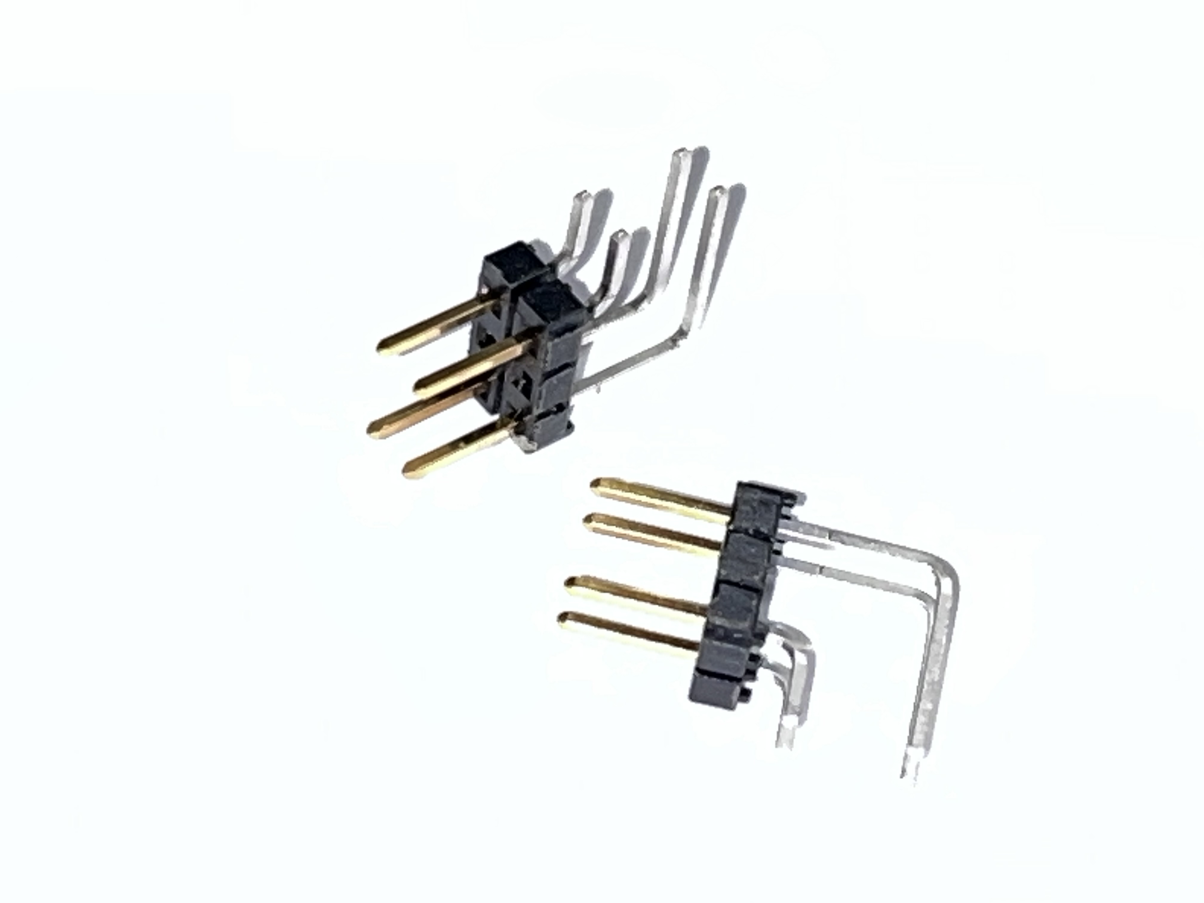 TSW-102-22-F-Q-RA - Stiftleiste 2,54mm 4×2-pol. 4-reihig gewinkelt - THT