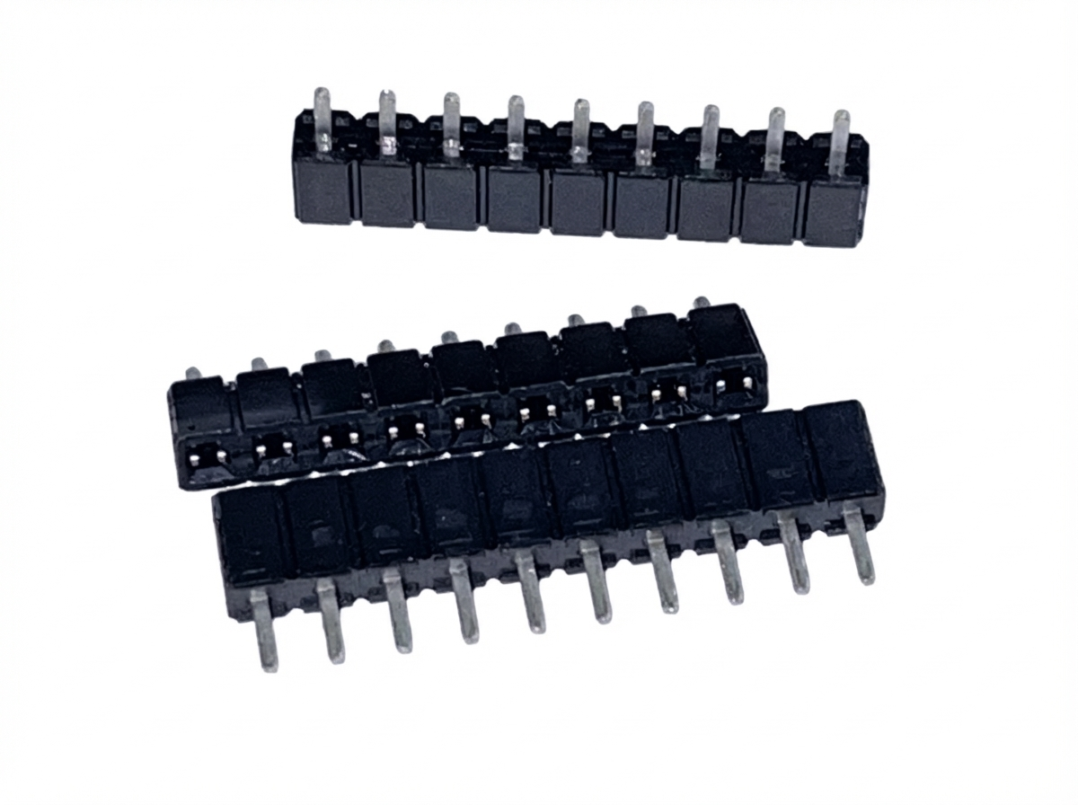 SLW-109-01-T-S - Low-Profile Buchsenleiste 2,54mm 9-polig - THT